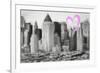 Luv Collection - New York City - Manhattan View-Philippe Hugonnard-Framed Art Print