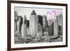 Luv Collection - New York City - Manhattan View-Philippe Hugonnard-Framed Art Print