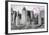 Luv Collection - New York City - Manhattan View-Philippe Hugonnard-Framed Art Print