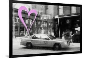 Luv Collection - New York City - NY Cafe-Philippe Hugonnard-Framed Art Print