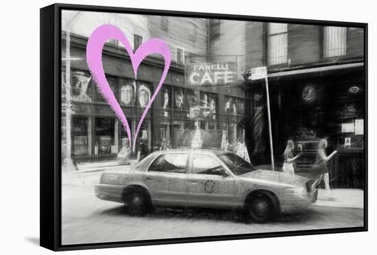 Luv Collection - New York City - NY Cafe-Philippe Hugonnard-Framed Stretched Canvas