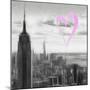 Luv Collection - New York City - NY Skyline II-Philippe Hugonnard-Mounted Art Print
