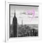 Luv Collection - New York City - NY Skyline II-Philippe Hugonnard-Framed Premium Giclee Print