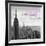 Luv Collection - New York City - NY Skyline II-Philippe Hugonnard-Framed Art Print