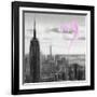 Luv Collection - New York City - NY Skyline II-Philippe Hugonnard-Framed Art Print