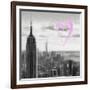 Luv Collection - New York City - NY Skyline II-Philippe Hugonnard-Framed Art Print