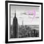 Luv Collection - New York City - NY Skyline II-Philippe Hugonnard-Framed Art Print