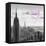 Luv Collection - New York City - NY Skyline II-Philippe Hugonnard-Framed Stretched Canvas