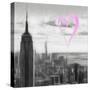 Luv Collection - New York City - NY Skyline II-Philippe Hugonnard-Stretched Canvas