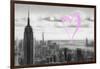 Luv Collection - New York City - NY Skyline-Philippe Hugonnard-Framed Art Print