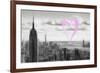 Luv Collection - New York City - NY Skyline-Philippe Hugonnard-Framed Art Print