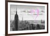 Luv Collection - New York City - NY Skyline-Philippe Hugonnard-Framed Premium Giclee Print