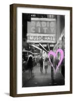 Luv Collection - New York City - Radio City Music Hall-Philippe Hugonnard-Framed Art Print