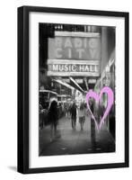 Luv Collection - New York City - Radio City Music Hall-Philippe Hugonnard-Framed Art Print