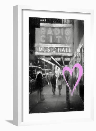 Luv Collection - New York City - Radio City Music Hall-Philippe Hugonnard-Framed Art Print