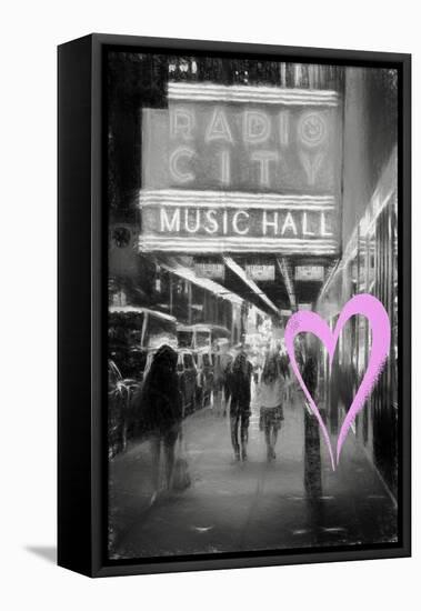 Luv Collection - New York City - Radio City Music Hall-Philippe Hugonnard-Framed Stretched Canvas