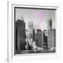 Luv Collection - New York City - Skyscrapers II-Philippe Hugonnard-Framed Art Print