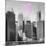 Luv Collection - New York City - Skyscrapers II-Philippe Hugonnard-Mounted Art Print