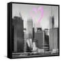 Luv Collection - New York City - Skyscrapers II-Philippe Hugonnard-Framed Stretched Canvas