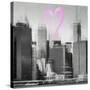 Luv Collection - New York City - Skyscrapers II-Philippe Hugonnard-Stretched Canvas