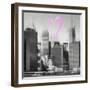 Luv Collection - New York City - Skyscrapers II-Philippe Hugonnard-Framed Art Print