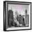 Luv Collection - New York City - Skyscrapers II-Philippe Hugonnard-Framed Art Print