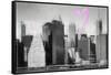 Luv Collection - New York City - Skyscrapers-Philippe Hugonnard-Framed Stretched Canvas