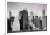 Luv Collection - New York City - Skyscrapers-Philippe Hugonnard-Framed Art Print