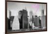 Luv Collection - New York City - Skyscrapers-Philippe Hugonnard-Framed Art Print