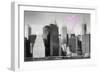 Luv Collection - New York City - Skyscrapers-Philippe Hugonnard-Framed Art Print