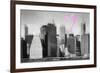 Luv Collection - New York City - Skyscrapers-Philippe Hugonnard-Framed Premium Giclee Print