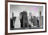 Luv Collection - New York City - Skyscrapers-Philippe Hugonnard-Framed Premium Giclee Print