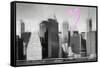 Luv Collection - New York City - Skyscrapers-Philippe Hugonnard-Framed Stretched Canvas
