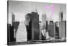 Luv Collection - New York City - Skyscrapers-Philippe Hugonnard-Stretched Canvas