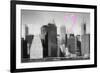 Luv Collection - New York City - Skyscrapers-Philippe Hugonnard-Framed Art Print