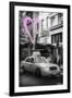 Luv Collection - New York City - Taxi Cabs-Philippe Hugonnard-Framed Art Print