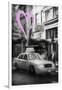 Luv Collection - New York City - Taxi Cabs-Philippe Hugonnard-Framed Art Print