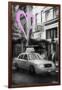 Luv Collection - New York City - Taxi Cabs-Philippe Hugonnard-Framed Art Print