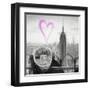 Luv Collection - New York City - Telescope II-Philippe Hugonnard-Framed Art Print