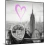 Luv Collection - New York City - Telescope II-Philippe Hugonnard-Mounted Art Print