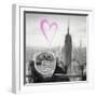 Luv Collection - New York City - Telescope II-Philippe Hugonnard-Framed Art Print