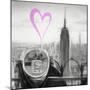 Luv Collection - New York City - Telescope II-Philippe Hugonnard-Mounted Art Print