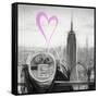 Luv Collection - New York City - Telescope II-Philippe Hugonnard-Framed Stretched Canvas