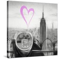 Luv Collection - New York City - Telescope II-Philippe Hugonnard-Stretched Canvas