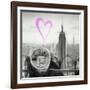 Luv Collection - New York City - Telescope II-Philippe Hugonnard-Framed Art Print