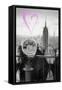Luv Collection - New York City - Telescope-Philippe Hugonnard-Framed Stretched Canvas