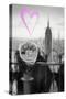 Luv Collection - New York City - Telescope-Philippe Hugonnard-Stretched Canvas