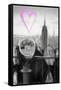 Luv Collection - New York City - Telescope-Philippe Hugonnard-Framed Stretched Canvas