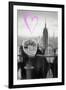 Luv Collection - New York City - Telescope-Philippe Hugonnard-Framed Art Print