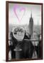 Luv Collection - New York City - Telescope-Philippe Hugonnard-Framed Art Print